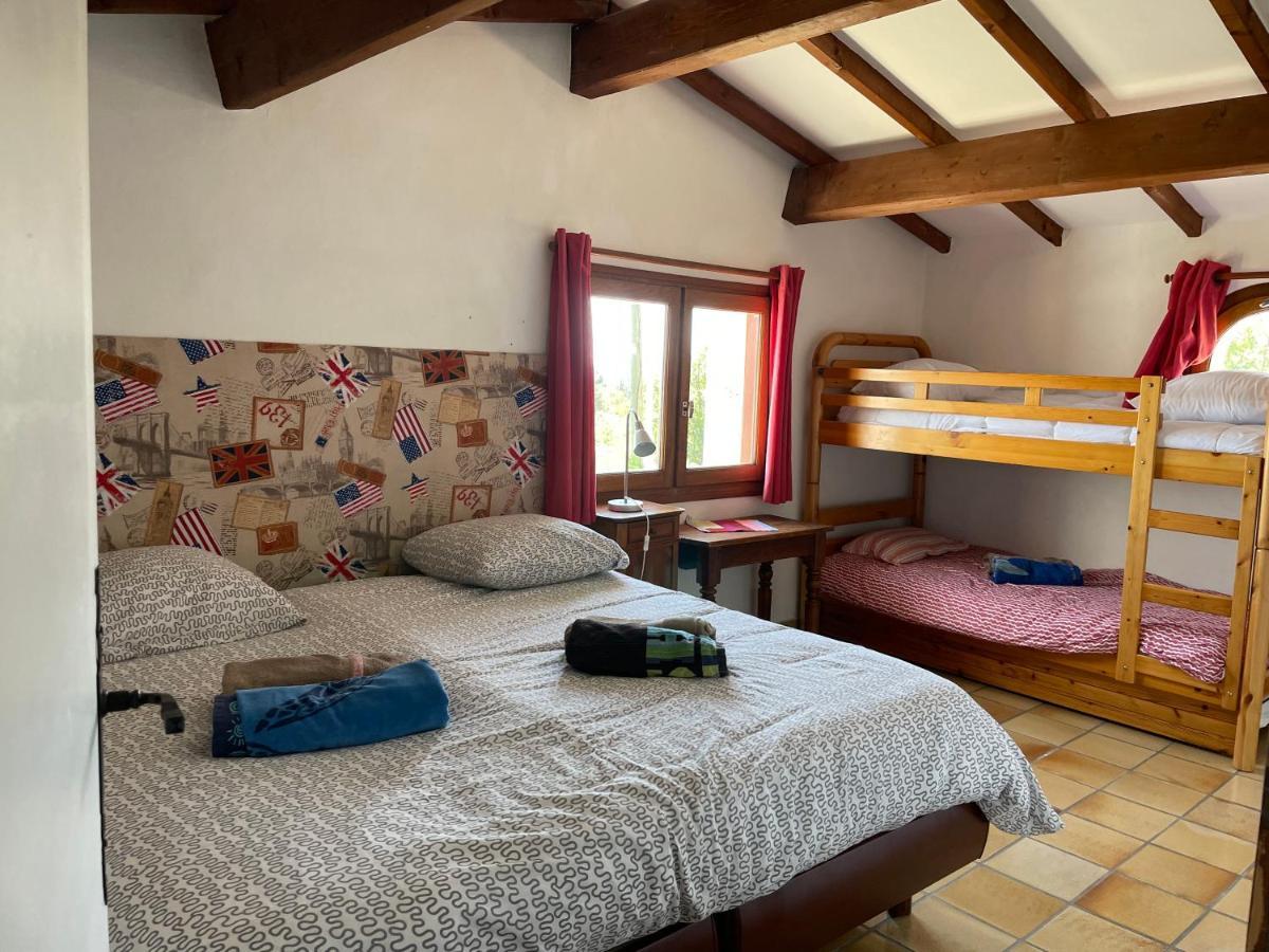 Villa Lazuel, Piscine Privative Chauffee, Vue Panoramique Et Jardin Clos Aubenas Bagian luar foto
